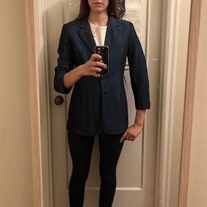 Vintage blue blazer